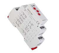 Relais Minuterie GRT8 M2 10 Fonctions 12V-240V AC/DC Temporisation 0.1s-10J Montage Rail DIN pour Automatisation Industrielle