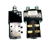 Relais solénoïde de contacteur 24 V SW180B-751 compatible avec la série SW180 Interrupteur robuste pour commande de moteur de treuil systèmes d'alimentation industriels, corps en métal noir (modèle