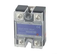 Relais statique DC-DC 100 A courant de charge nominale avec dissipateur thermique en aluminium indicateur d'état LED et conception de montage par boulon