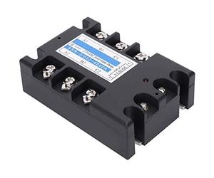 Relais Statique Triphasé 40 A SSR-3 3-32 V CC À 480 V CA Relais Électronique Pour Contrôle De Charge Industrielle