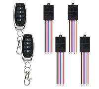 Relais Télécommandé Sans Fil 12V, Interrupteur DC 5V/12V/24V 10A