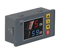 Relais temporel CC 12 V avec écran LED - Minuterie programmable 0-999 h pour ventilateurs et pompes