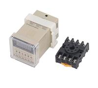 Relais temporisé 0.1s à 99h, minuterie de Cycle numérique, interrupteur pour éclairage public, armoire électrique Ac380v (AC220V)