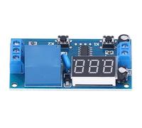 Relais Temporisé 12V, Module de Contrôle de Minuterie à Retard Réglable, Commutateur de Comptage à Rebours - Isolation Optocoupleur, Usage Industriel Fiable, Boucle Infinie