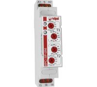 Relais temporisé 1P 12-240V Relais multifonction Time Relay RPC-1IP-UNI Relpol 0455