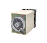 Relais temporisé 2C 3A 220V, minuterie de temporisation avec base de prise | ST3PA-A 3A relais temporisé avec prise AC220V 110V 380V 0.5s-3min(AC110V,A-B(1S 10S 60S 6M)