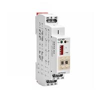 Relais temporisé à réglage numérique GRT8-K AC DC 12V 24V 220V 230V, relais multifonction marche/arrêt(GRT8-K2 AC230V)