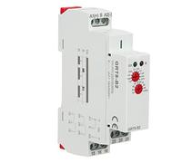 Relais Temporisé Monofonction, Rail Din, AC/DC 12-240V, Compact et Précis - Large Plage de Retard 0.1s - 10j Avec Indicateur LED, Pour Commande Pompe et Ventilateur (AC230)