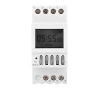 Relais temporisé NKG-2, interrupteur de contrôle du temps, AC220V, numérique, minuterie Programmable sur Rail DIN, cloche d'école