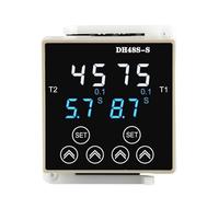 Relais temporisé numérique DH48S-S/1Z/2Z, retard de Cycle Programmable AC220V AC380V DC24V DC12V avec Base de prise, Rail Din à 8 broches 0.01S-9999H(DH48S-S AC380V)