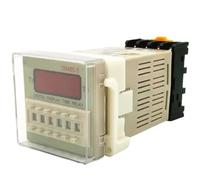 Relais temporisé numérique DH48S-S, contrôle de Cycle, temporisation AC 220V DC 24V DC 12V(AC 110V)