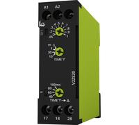 Relais temporisé tele 125300 V2ZS20 12-240V AC/DC multifonction Plage temporelle: 0.04 - 180 s 2 NO (T)
