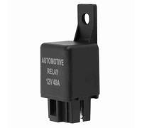 Relais Ventilateur 4 Broches 12V 40A, ABS Résistant aux Hautes Températures, Compatible Véhicules et Camions, FLS821 Fermeture Automatique