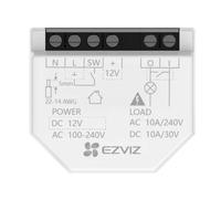 EZVIZ Relais Wi-Fi intelligent avec contact sec, contrôle des lumières & porte de garage, commande à distance via App, Compatible avec la domotique Matter, compatible Alexa et Google Assistant, T35WD