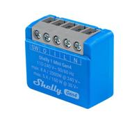 Relais Wi-Fi Shelly 1 Mini Gen4 Multiprotocole Bluetooth Zigbee Matter Contrôle de l'éclairage, Suivi de l'énergie, Encastrable, Protection contre la surchauffe