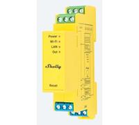 Relais Wi-Fi Shelly Pro RGBWW PM Bluetooth Contrôle de l'éclairage multicolore, Suivi de l'énergie, Encastrable DIN