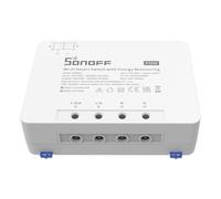 SONOFF POWR3 Interrupteur Connecté WiFi avec Surveillance de l'énergie, 25A/5500W Haute Puissance WiFi Smart Switch, Compatible avec Amazon Alexa&Google Home Assistant, Smartthings