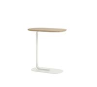 Muuto Table d'appoint Relate 60.5 cm Chêne-off white