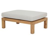 Relax Garten : Tabouret/Table d'appoint en bois d'acacia, couleur naturel/sable
