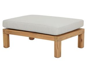 Relax Garten : Tabouret/Table d'appoint en bois d'acacia, couleur naturel/sable