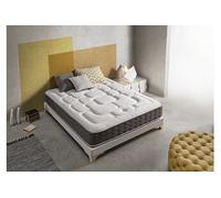 RELAX - Matelas 120x200 - ROYAL TOP ViscoGraphene - Epaisseur 30 cm - Thermo-regule - Independance de couchage - 11 Zones - Mousse à mémoire de