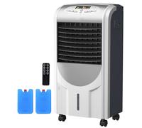 RELAX4LIFE 5 en 1 Rafraîchisseur d'Air Mobile Silencieux | Froid/Chauffage/Vent/Déshumi/Purification | Climatiseur Mobile sans Évacuation | Réservoir 7L | Oscillation | 3 Vitesses | Mini Clim Portable
