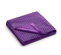 RelaxBlanket Housse de Couette 152,4 x 203,2 cm pour Couverture lestée | Minky Ultra Doux | Violet