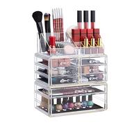 Relaxdays Organiseur de maquillage 8 tiroirs