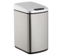 relaxdays 10026543_55 relaxdays Sensor Mülleimer 12,0 l silber