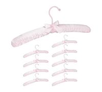 Relaxdays Cintre en satin en set