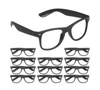 Relaxdays 12 paires de lunettes pour faire la fête