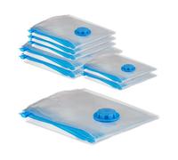 Relaxdays 16 sacs de compression pour vêtements