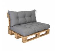 Relaxdays 2 coussins palettes extérieures