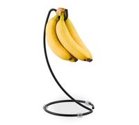 Relaxdays 2x porte-bananes noir
