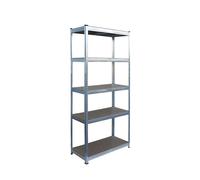 Relaxdays 2x racks lourds,5 niv.,875kg,30x75x150