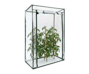 Relaxdays 2x Serres de jardin à tomates bâche PVC