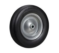 Relaxdays 2xRoue de brouette 4.80 4.00-8 gris/noir