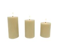 Relaxdays 3 bougies LED