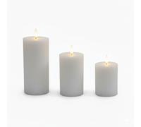 Relaxdays 3 bougies LED