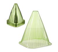 Relaxdays 32x cloches à salade vertes