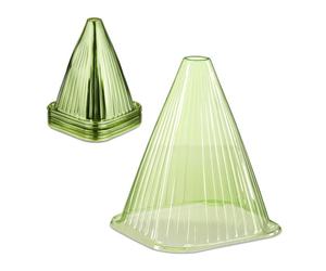 Relaxdays 32x cloches à salade vertes