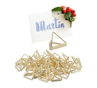 Relaxdays 48x porte-numéros de table de mariage