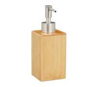 Relaxdays 4x Distributeur de savon en bambou