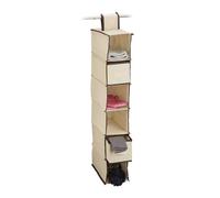 Relaxdays 4xÉtagère suspendue tissu armoire