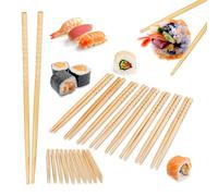Relaxdays 50 paires de baguettes chinoises