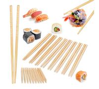 Relaxdays 50 paires de baguettes chinoises