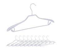 Relaxdays 50 x Cintres antidérapants pour costumes