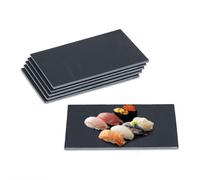 Relaxdays 6x plats de service rectangulaires
