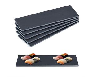 Relaxdays 6x plats de service rectangulaires