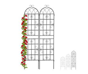 Relaxdays 6xTreillis de jardin vintage de 220 cm